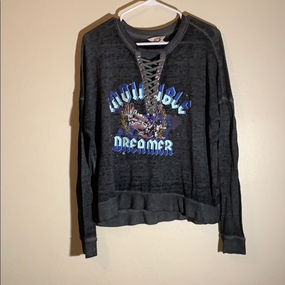 Dark grey sweater